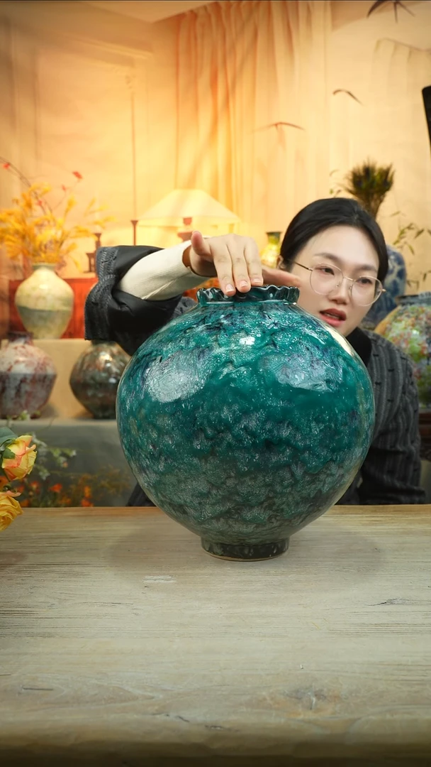 高33口13陶瓷花瓶花器