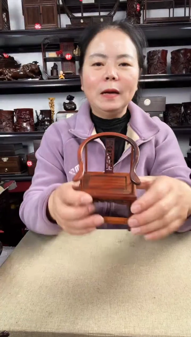 木红圈椅1老李红木工艺品