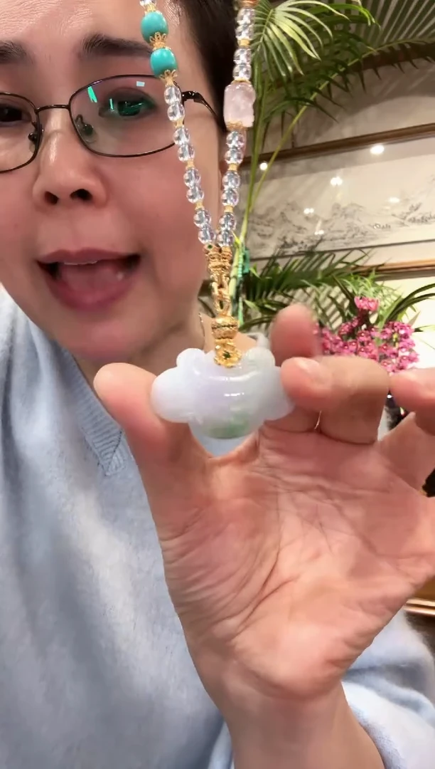 【闪购商品】翡翠颈饰未镶嵌国风