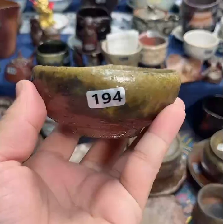 194茶盏日式备前烧茶具茶器茶周边