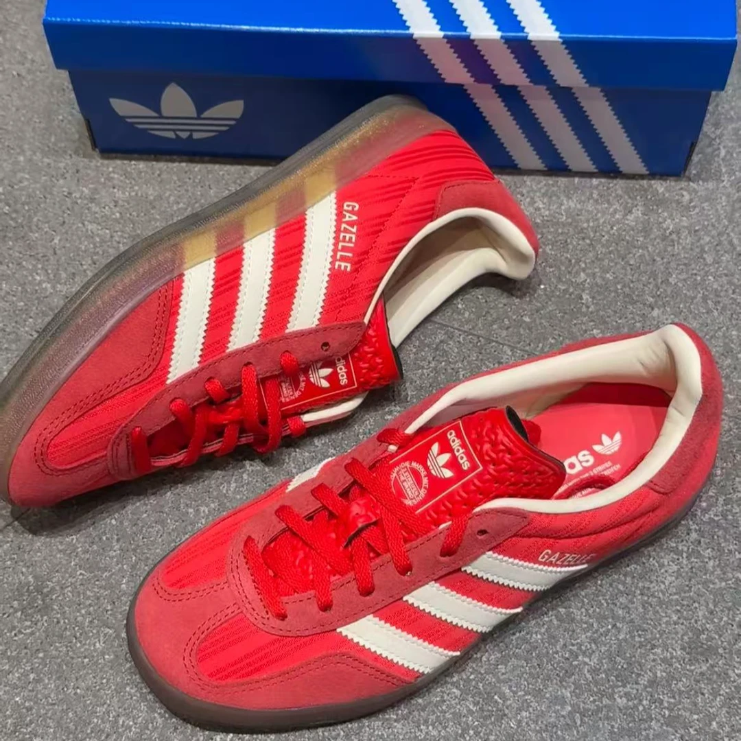 adidas/阿迪达斯GAZELLE INDOOR SHOES经典运动板鞋德训鞋JS1411