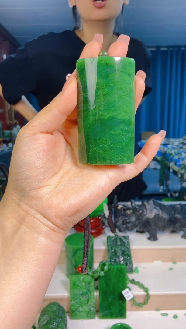 和田玉未镶嵌挂件1