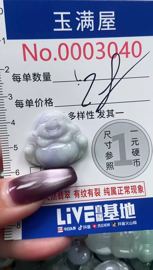 颈饰未镶嵌翡翠3040