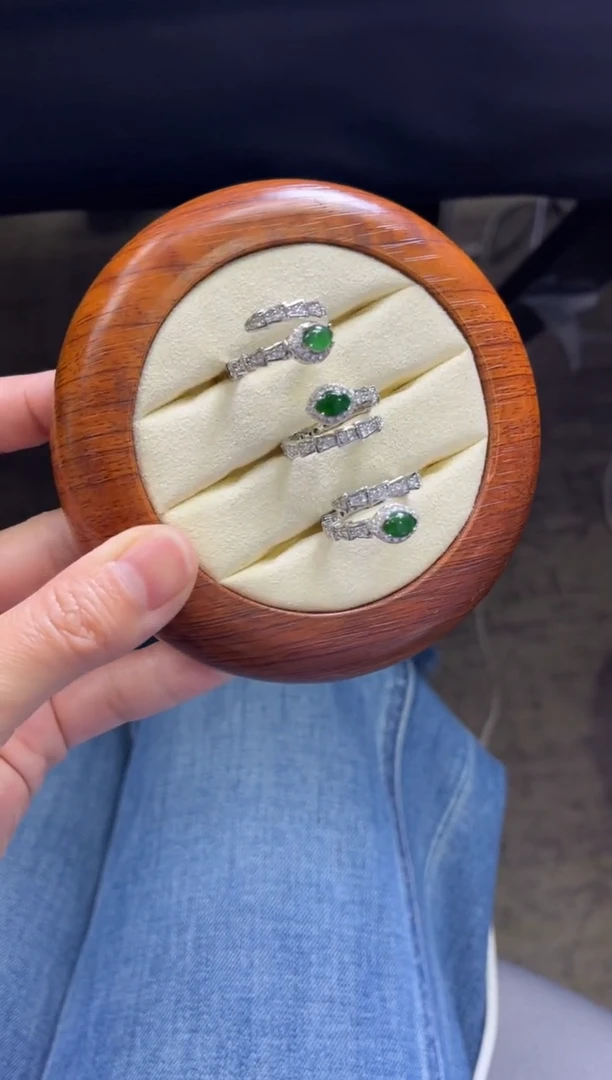 未镶嵌戒指翡翠A374 /多样性发一件