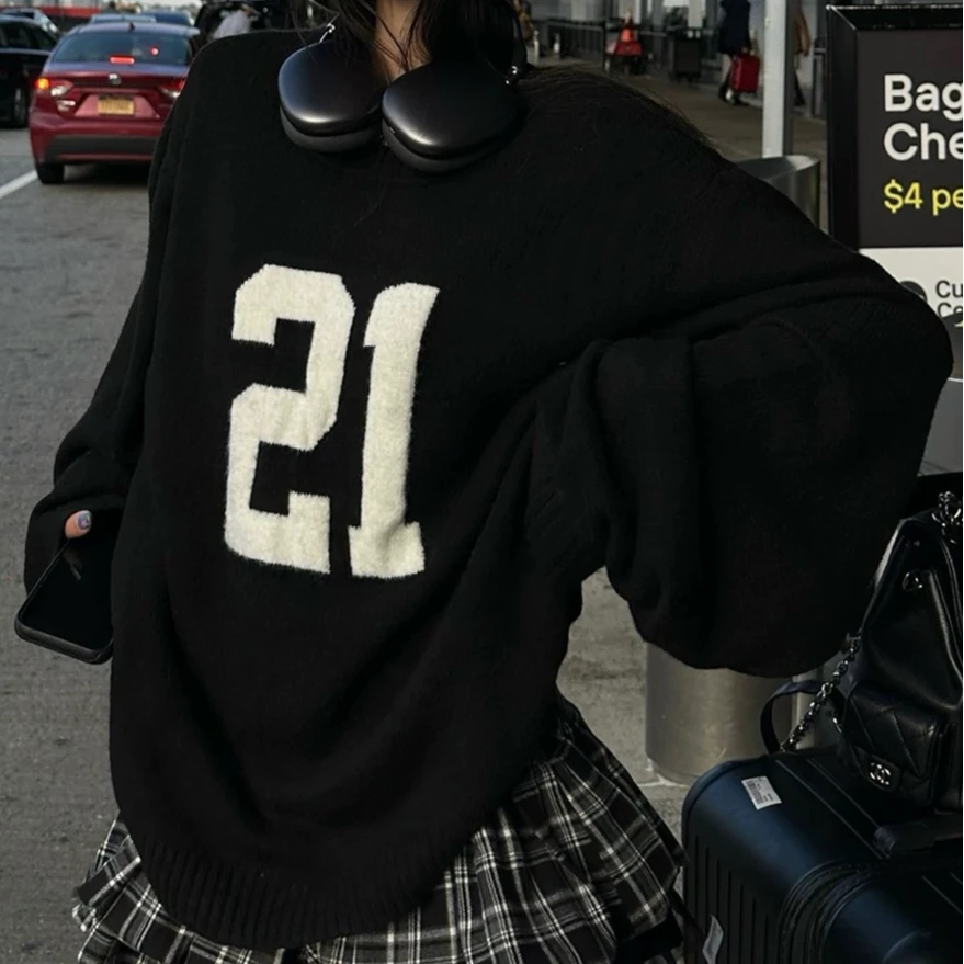 DAMAY推选简约时尚百搭宽松大版毛衣