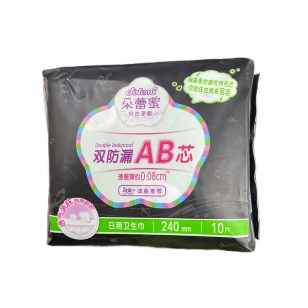 朵蕾蜜酷爱少女卫生巾日用240mm10片(10片*1包) 240mm