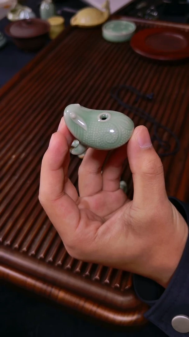 和青禾金蟾小茶宠【复刻件】