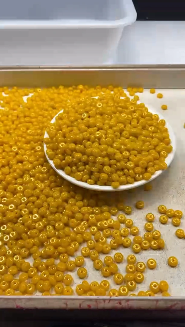 【闪购商品】玛瑙/玉髓颈饰未镶嵌w894鸡油黄算盘6*3mm*50颗