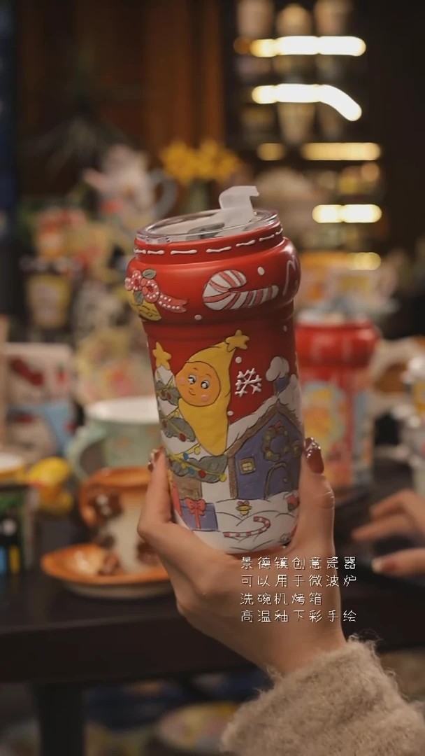 景德镇釉下彩绘设计师款式陶瓷