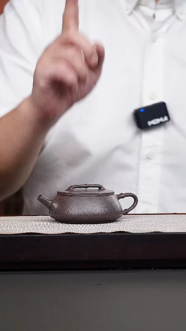 茶壶紫砂天青竹节石瓢