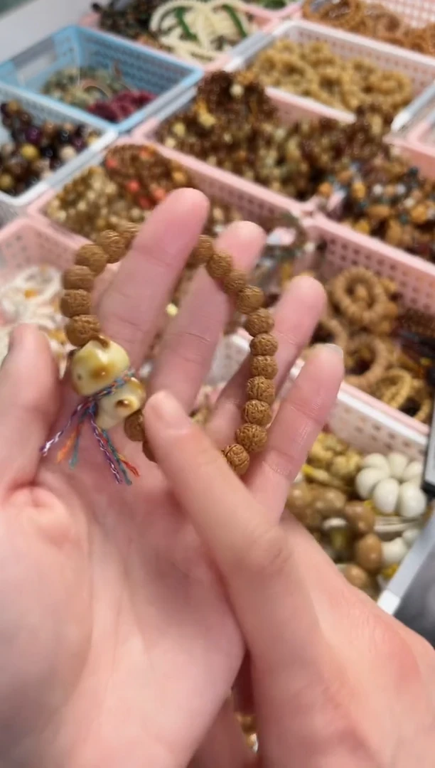 【闪购商品】金刚菩提手串金刚搭配象牙果小熊