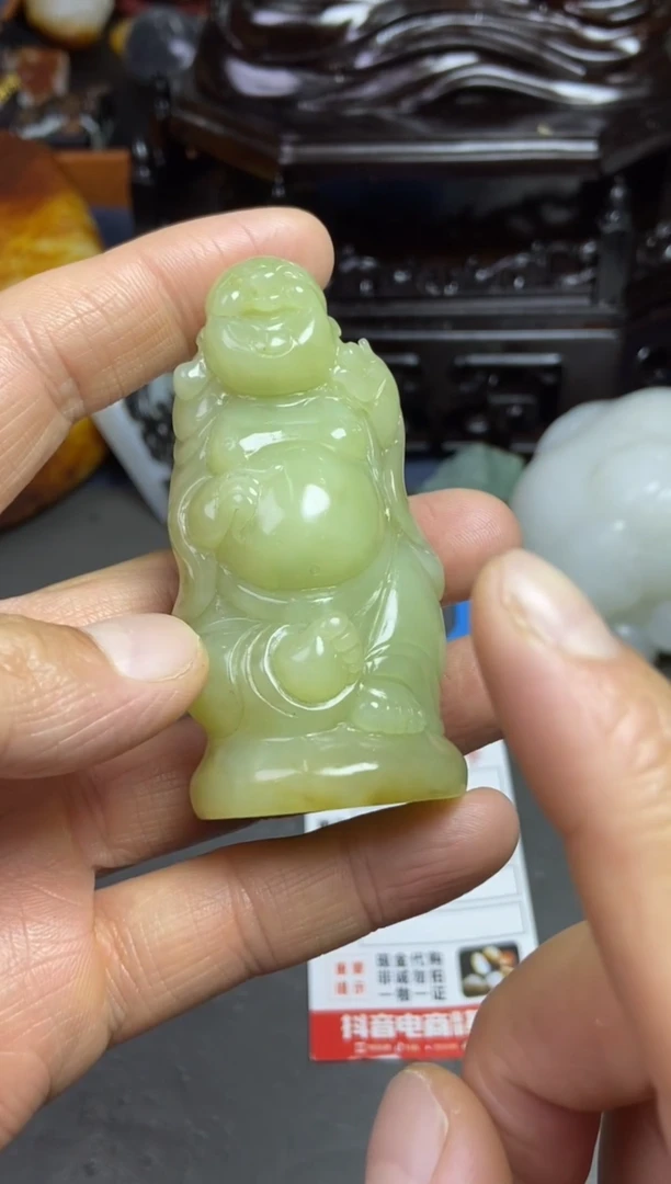 和田玉未镶嵌摆件和田玉