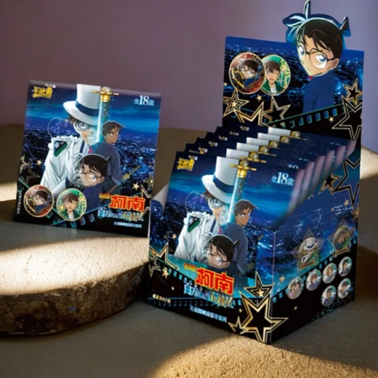 【叠加玩法】正版柯南徽章百万美元五菱星系列谷子吧唧卡包（代拆）