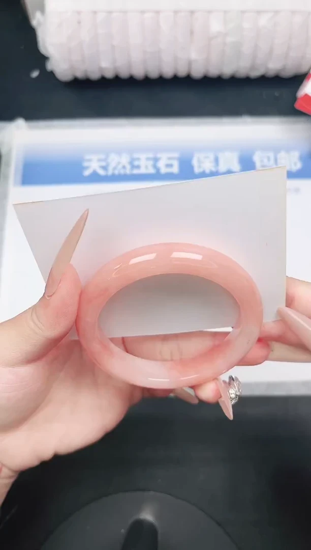 未镶嵌手镯石英质玉54-54