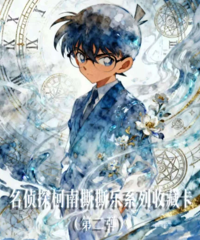 【龙】【CC】韩创文化 名侦探柯南线稿第二弹撕撕乐（代拆）