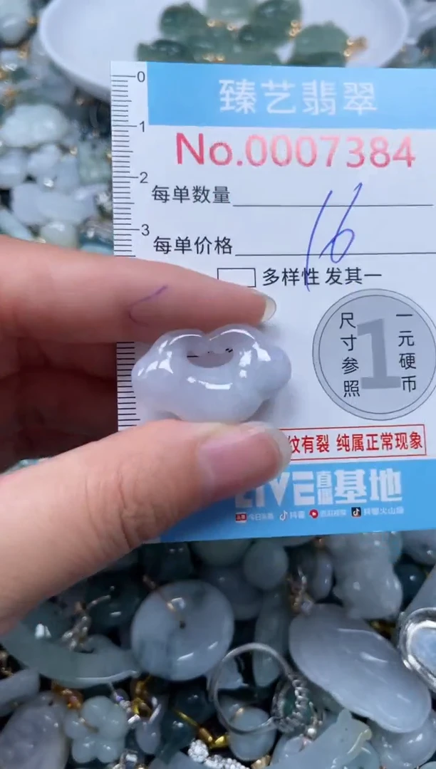 颈饰未镶嵌翡翠7384