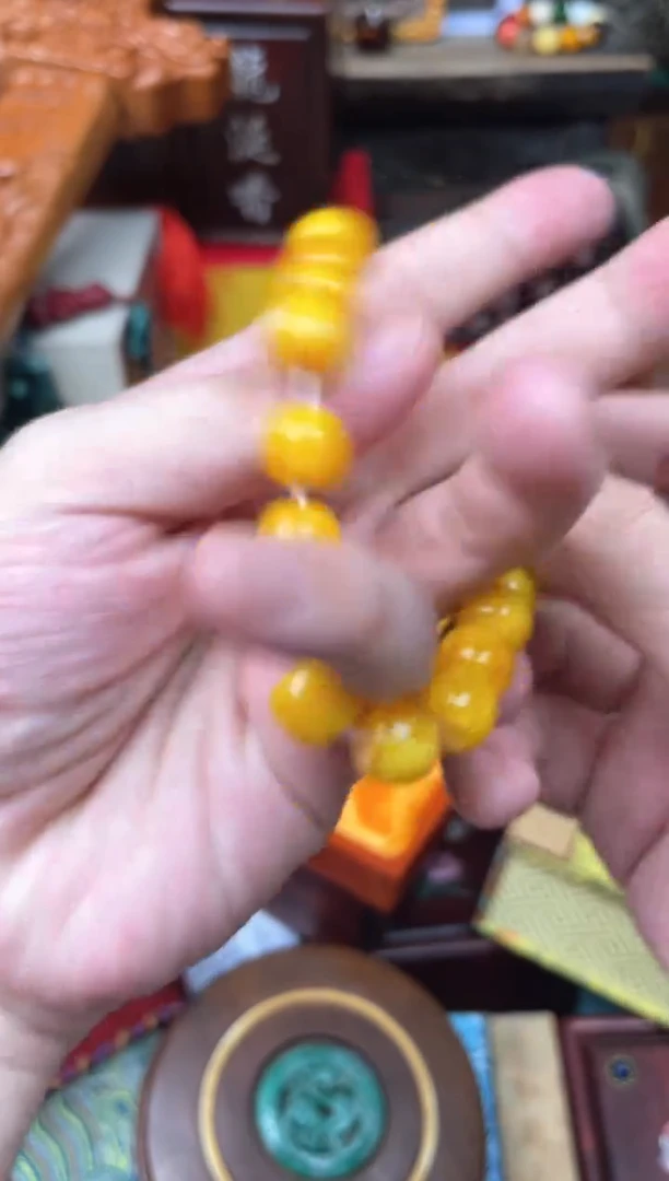 未镶嵌琥珀手串---------------a36