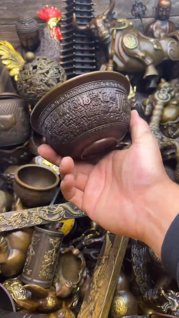 精美铜器，点击下单