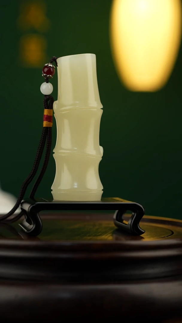 玉【节节高升】天然玉石手把件