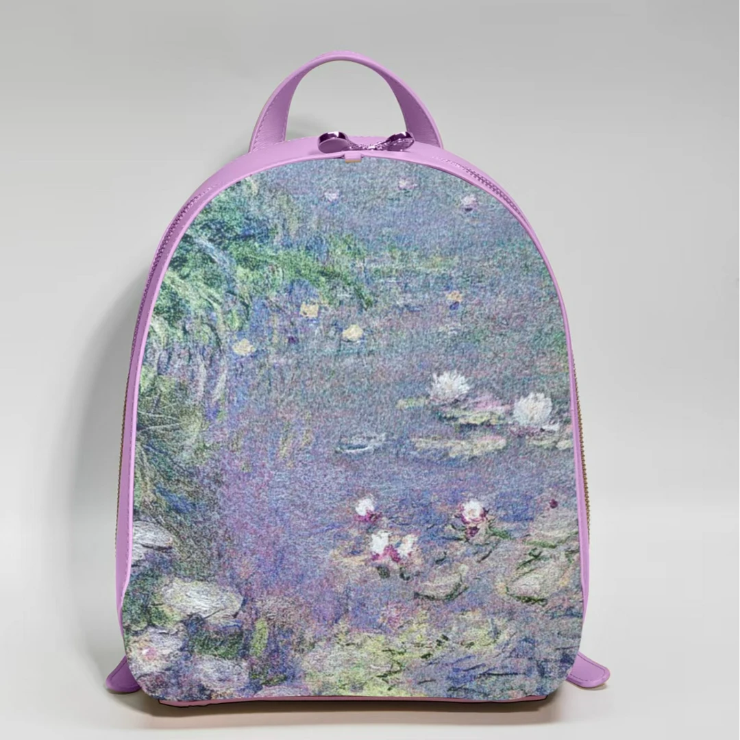 唐锦非遗双肩包高定轻奢个性小众新中式老钱风时尚百搭日常