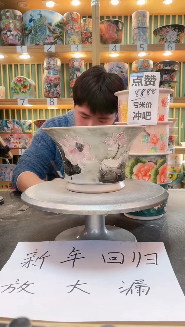 【闪购商品】瓷片默认微瑕一物一拍0209-123