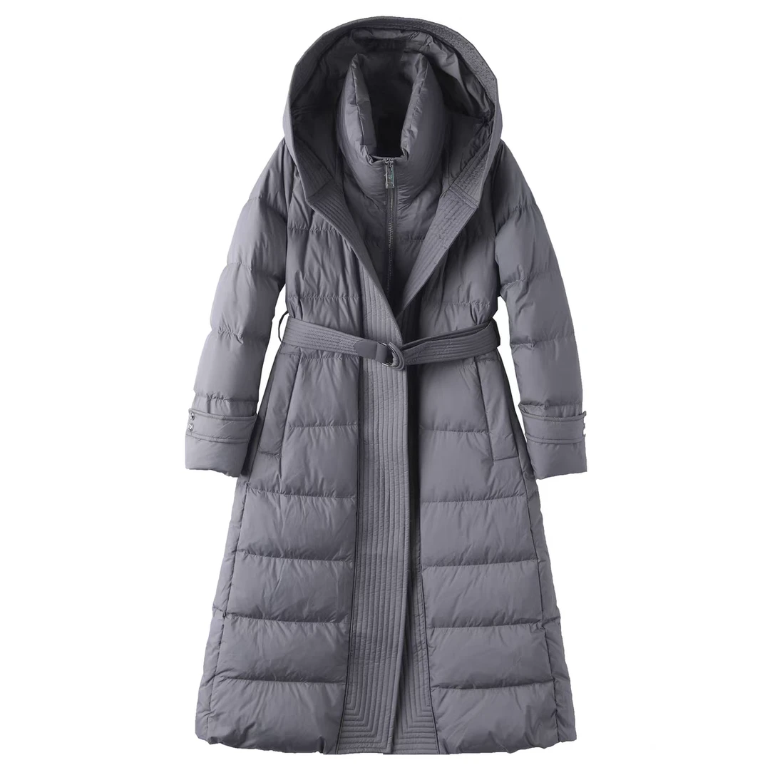 【1220】90%绒子加厚保暖羽绒服女2025时尚连帽外套