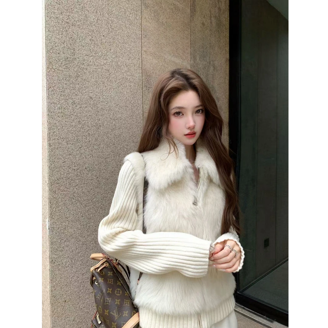 法式小香风设计感时尚设计感修身上衣高腰显瘦休闲裤套装女2025秋