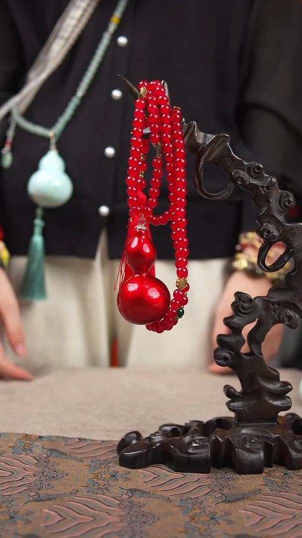 057玖澄文创漆艺葫芦国风配饰葫芦系列