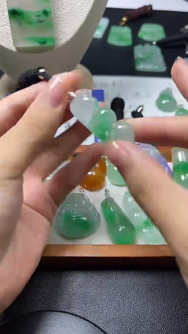 颈饰未镶嵌翡翠所见即所得 一图一物
