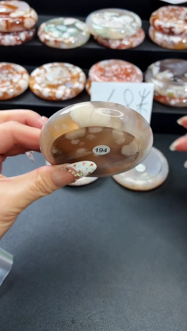 手镯玛瑙/玉髓未镶嵌石英质玉55圈54/55带（赠送镯心）