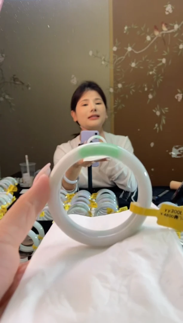 未镶嵌手镯翡翠圈口x54.5