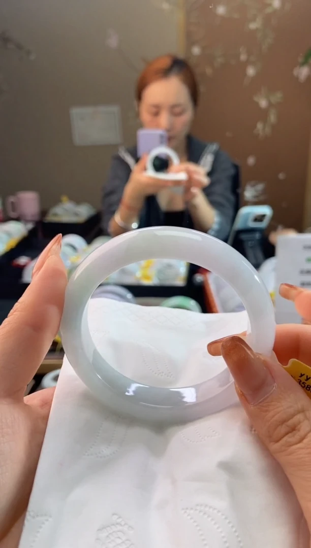 未镶嵌手镯翡翠56.2圈口t