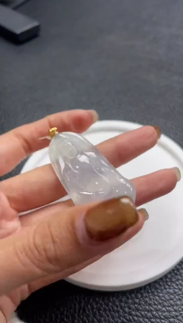 18K金镶嵌定制翡翠DDJ43954