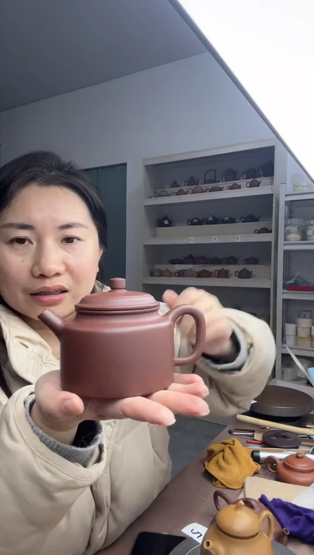 茶壶紫泥全手工德钟260cc(原矿老紫泥)