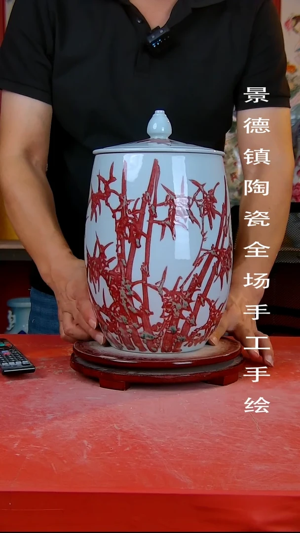 摆件景德镇陶瓷 全场手工手绘