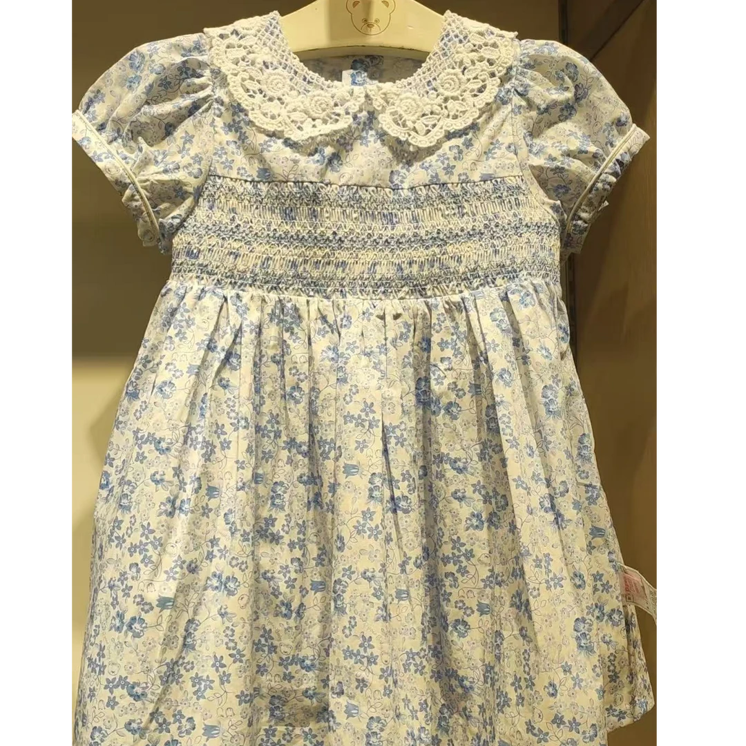 （159.9-409.9露露价格专拍）夏季新款碎花裙小孩衣服