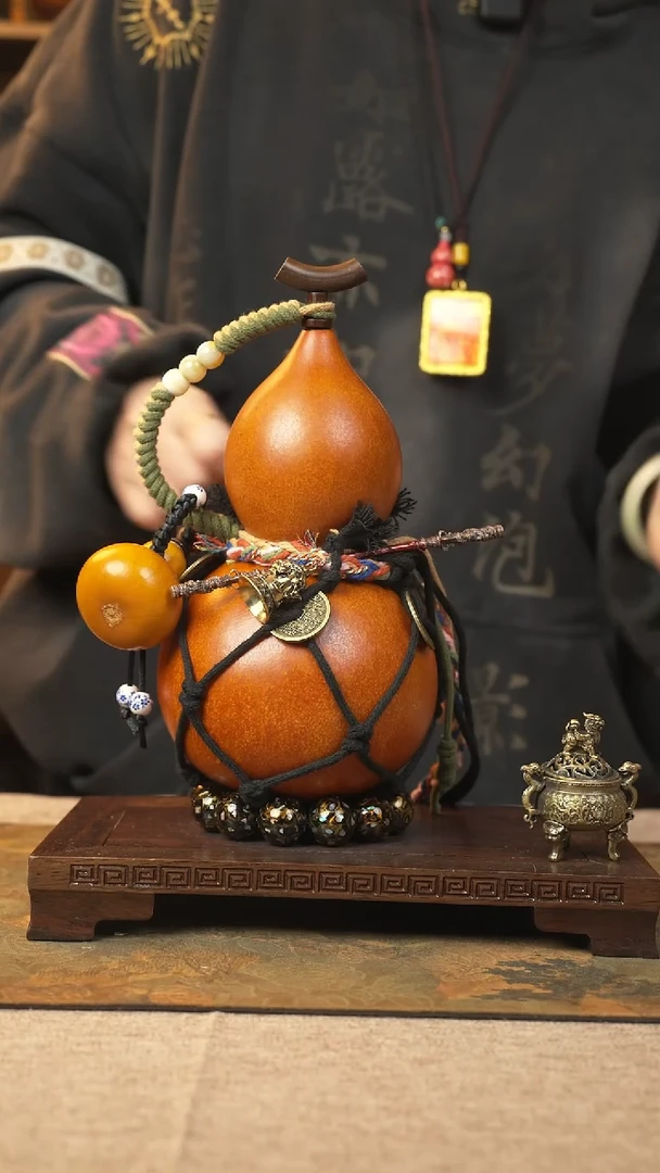 【闪购商品】483大漆葫芦一物一拍记葫堂出品