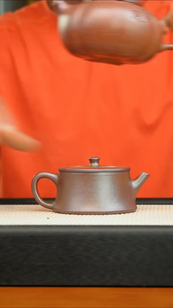 茶壶紫砂道****！宜兴原矿无添加手工壶