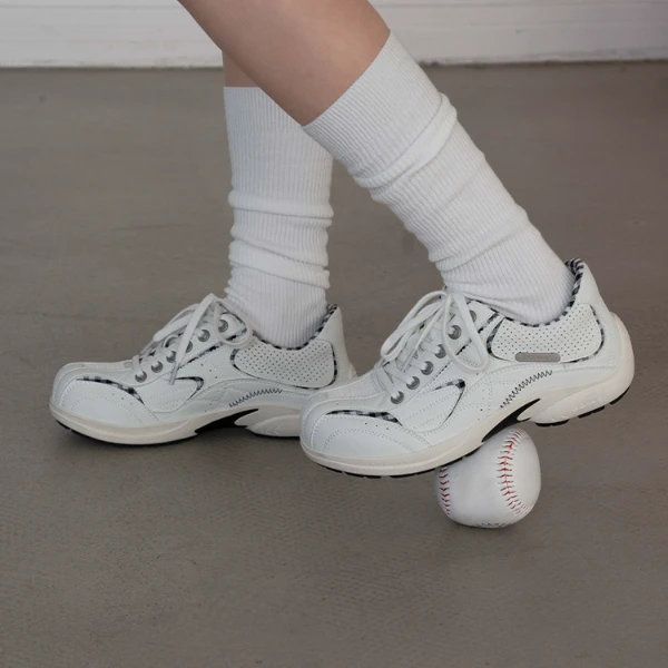 多嘴驴赛车鞋系列【白格纹】休闲百搭夏季新款运动鞋