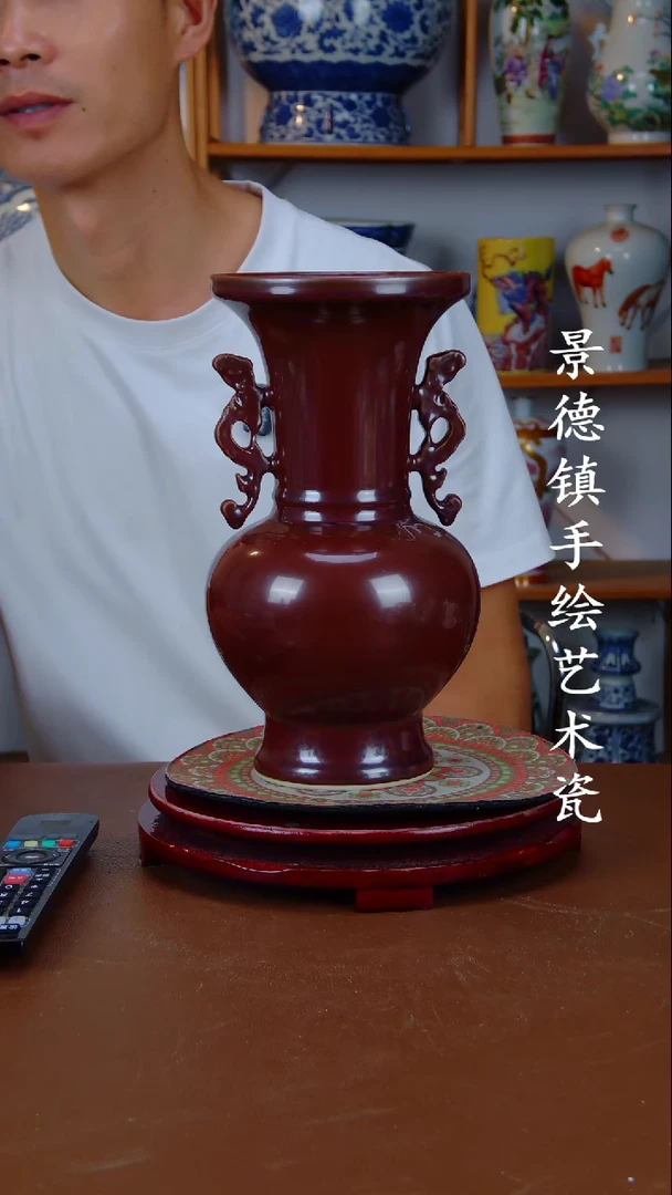 现代景德镇手工手绘陶瓷摆件49