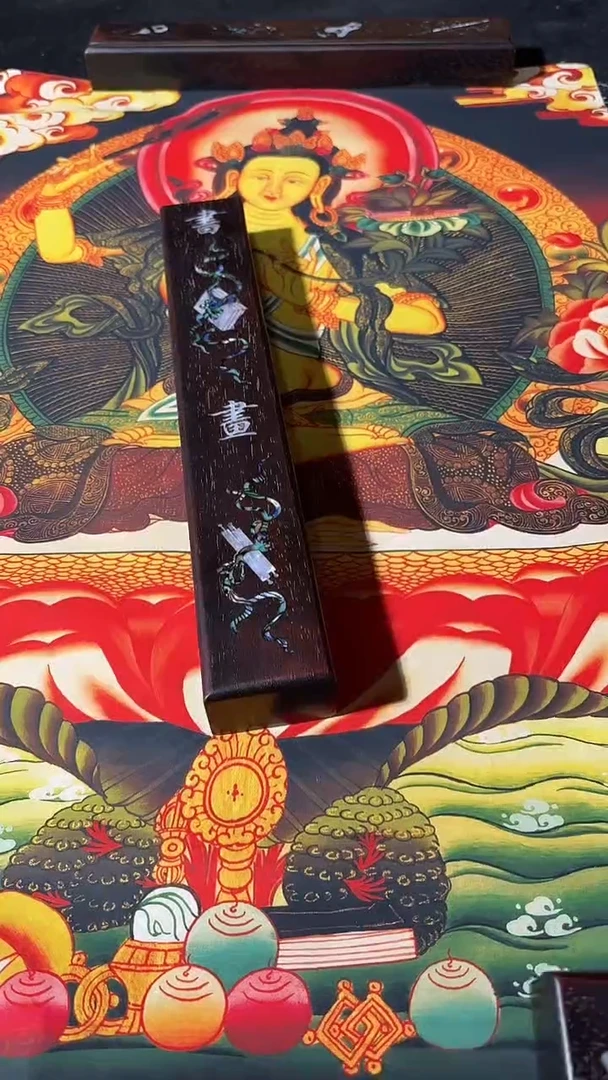 卷轴画藏式珍藏彩绘艺术馆42