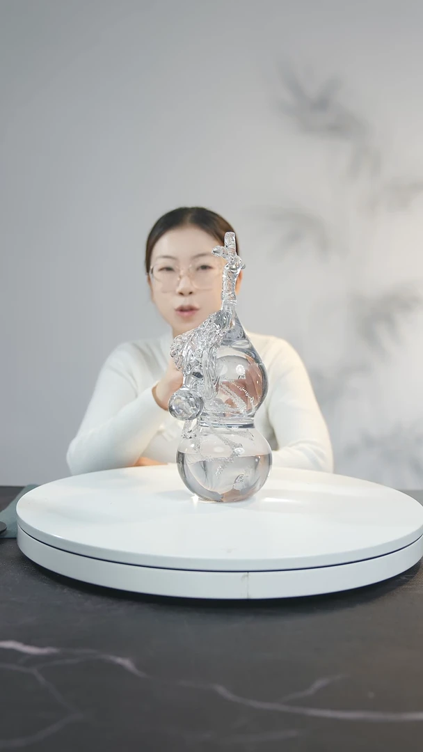 【闪购商品】琉璃手工艺品水晶葫芦【三生万物】