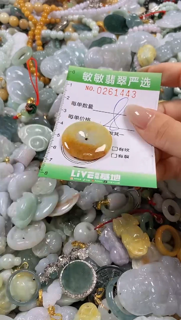 翡翠未镶嵌颈饰闪购0261443