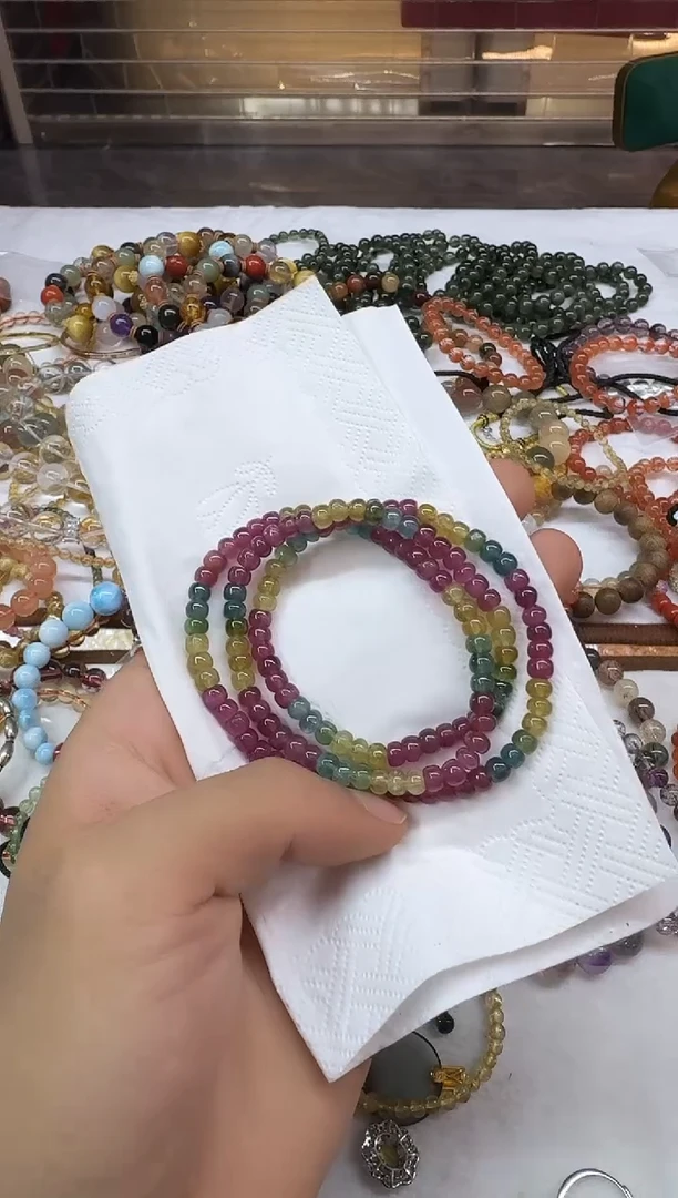 未镶嵌手串碧玺1225m035多样性发一