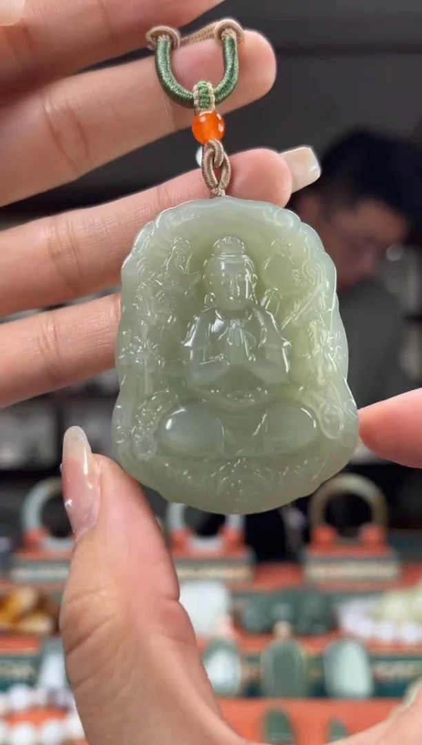 【闪购商品】和田玉颈饰未镶嵌佩佩鼠