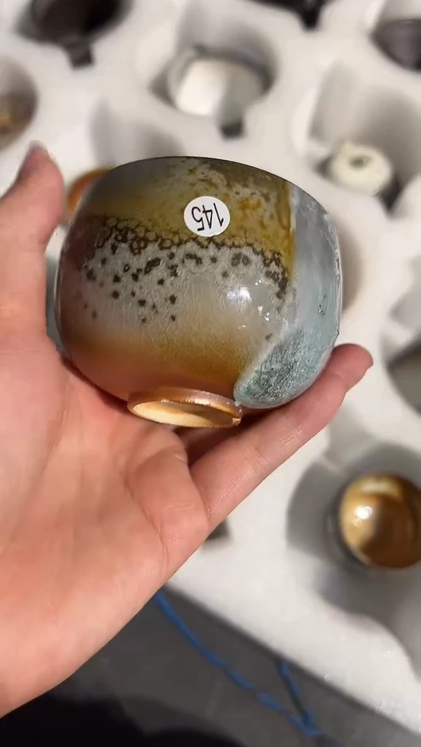 杯145号容量80-100ML玫瑰金泥 有落渣