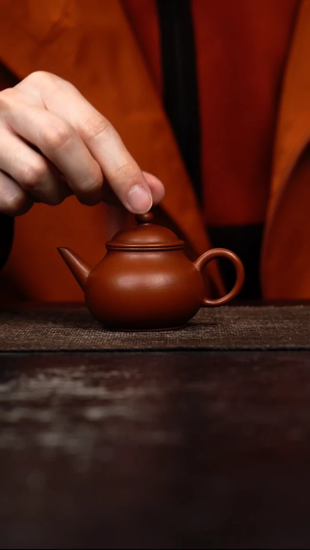 茶壶紫砂原矿手工壶110CC