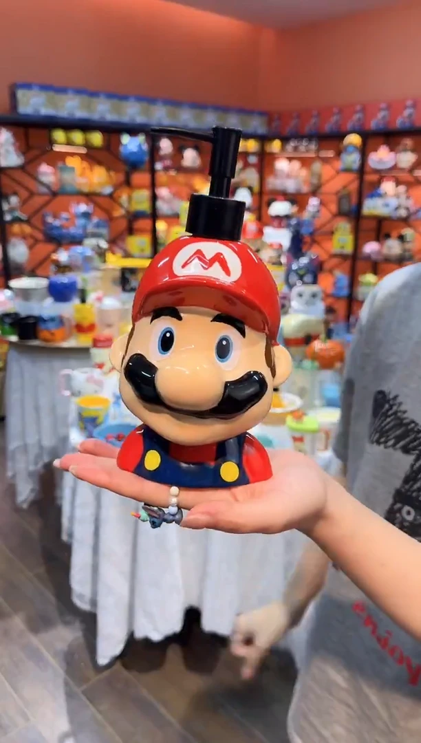 瓷片@@立体陶瓷分装按压瓶