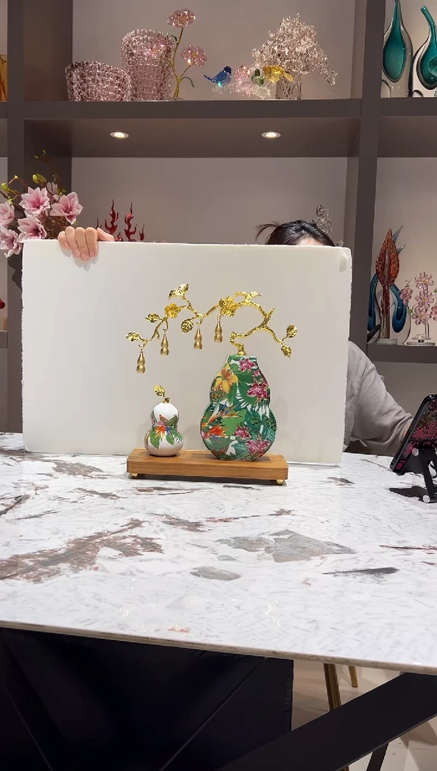 五福临门香熏摆件