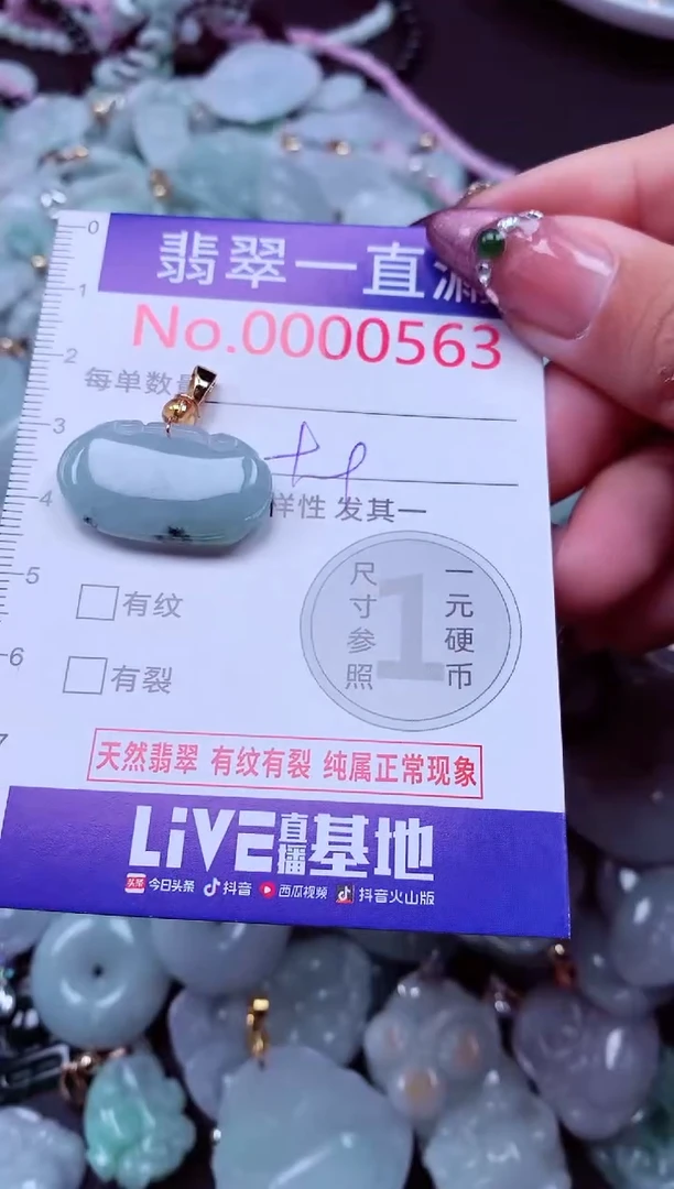 颈饰未镶嵌翡翠563